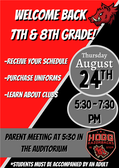 7th/8th Back to school